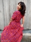 Preview: Viskose- Webware - Love Collection - Kibadoo - Leo - lila - orange